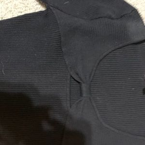 Candies Black Bow Sweater